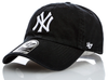 NY Yankees Black Cleanup Adjustable Cap
