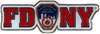 FDNY Red Logo Metal Magnet