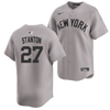 Giancarlo Stanton Jersey - NY Yankees Limited Adult Road Jersey