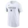 NY Yankees Bronx Dynasty White T-Shirt