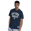 NY Yankees Cornerback Applique Navy T-Shirt by Starter