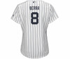 Yogi Berra NY Yankees Replica Ladies Home Jersey - back