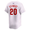 Mike Schmidt Jersey - Philadelphia Phillies Limited Adult Home Jersey - back