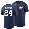 Matt Carpenter Youth T-Shirt - Navy NY Yankees Kids T-Shirt
