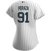 Oswald Peraza Ladies Jersey - NY Yankees Replica Womens Home Jersey