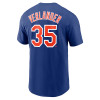 Justin Verlander Youth T-Shirt - Blue NY Mets Kids T-Shirt - back