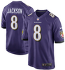 Lamar Jackson Jersey - Purple Baltimore Ravens Adult Nike Game Jersey