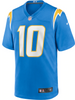 Justin Herbert Jersey - Powder Blue LA Chargers Adult Nike Game Jersey - front