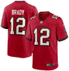 Tom Brady Jersey - Red TB Buccaneers Adult Nike Game Jersey