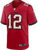 Tom Brady Jersey - Red TB Buccaneers Adult Nike Game Jersey - front