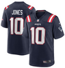 Mac Jones Jersey - Blue NE Patriots Adult Nike Game Jersey