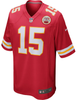 Patrick Mahomes Youth Jersey - Red KC Chiefs Kids Nike Game Jersey - front