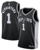 Victor Wembanyama Youth Jersey - Black San Antonio Spurs Swingman Kids Icon Edition Jersey
