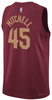 Donovan Mitchell Youth Jersey - Maroon Cleveland Cavaliers Swingman Kids Icon Edition Jersey - back