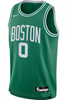 Jayson Tatum Youth Jersey - Green Boston Celtics Swingman Kids Icon Edition Jersey - front