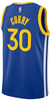 Stephen Curry Youth Jersey - Blue Golden State Warriors Swingman Kids Icon Edition Jersey - back