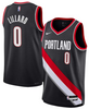 Damian Lillard Youth Jersey - Black Portland Trail Blazers Swingman Kids Icon Edition Jersey