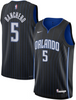 Paolo Banchero Youth Jersey - Black Pinstripe Orlando Magic Swingman Kids Icon Edition Jersey