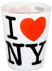 I Love NY White Shotglass