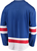 NY Rangers Home Jersey - Blue Adult Breakaway Jersey - back