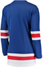 NY Rangers Blue Ladies Breakaway Home Jersey - back