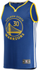 Stephen Curry Preschool Jersey - Blue GS Warriors Toddler Icon Jersey - front