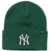 NY Yankees Haymaker Knit Cuffed Beanie- Green