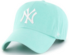 NY Yankees Clean Up Adjustable Cap - Aqua Dad Hat