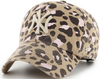 NY Yankees Clean Up Adjustable Cap - Pink Leopard Print Dad Hat