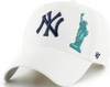 NY Yankees Clean Up Adjustable Cap - White Liberty