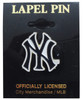NY Yankees Lapel Pin - Navy NY Logo