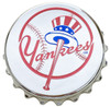 NY Yankees Oversized Bottle Cap Bottle Opener Magnet - Team Logo