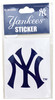 NY Yankees Logo Sticker - Navy