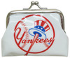 NY Yankees Vintage Coin Purse - White