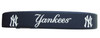 NY Yankees Rubber Bracelet - Navy
