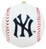 NY Yankees Baseball Ornament
