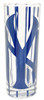 NY Yankees Shooter Glass - Pinstripe