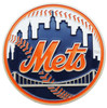 NY Mets Metal Magnet - Team Logo