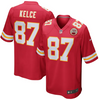 Travis Kelce Jersey - Red Adult Nike Game Jersey