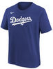 Shohei Ohtani Youth T-Shirt - Blue LA Dodgers Kids T-Shirt - front