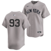 Ben Rice No Name Road Jersey - NY Yankees Number Only Limited Adult Road Jersey