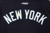 NY Yankees Toddler Varsity Jacket - back patch