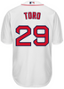 Abraham Toro Youth Jersey - Boston Red Sox Replica Kids Home Jersey - back