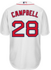 Kristian Campbell Youth Jersey - Boston Red Sox Replica Kids Home Jersey - back