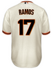 Heliot Ramos Jersey - San Francisco Giants Replica Adult Home Jersey - back