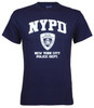 NYPD Full Chest Navy Tee