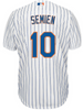 Marcus Semien Jersey - NY Mets Replica Adult Home Jersey - back