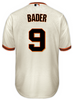 Harrison Bader Jersey - San Francisco Giants Replica Adult Home Jersey - back