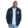 NY Yankees Cutting Edge Canvas Jacket - Navy