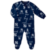 NY Yankees Toddler Allover Print Pajama Coverall